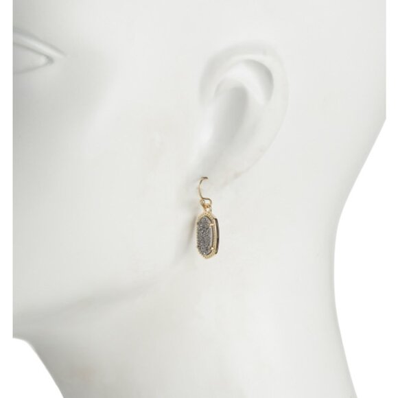 KENDRA SCOTT Gold Lee Earrings - Picture 2 of 2